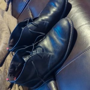 Timberland mens black dress boots 10.5